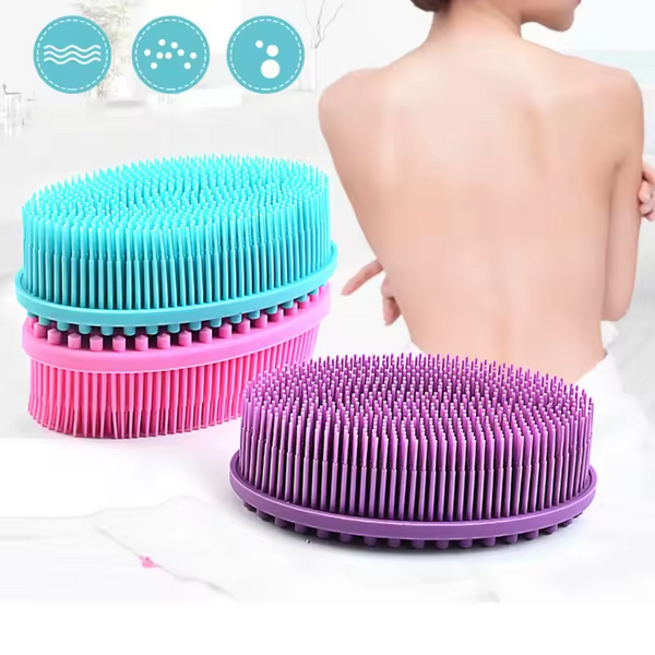 Siliconen Lichaamsborstel – Massage, Reiniging en Comfort in Eén