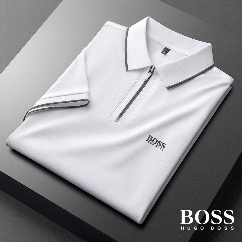 Воsѕ - Cotton Silk Polo Shirt