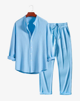 Men’s Two-Piece Set – Premium Black