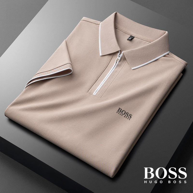 Воsѕ - Cotton Silk Polo Shirt