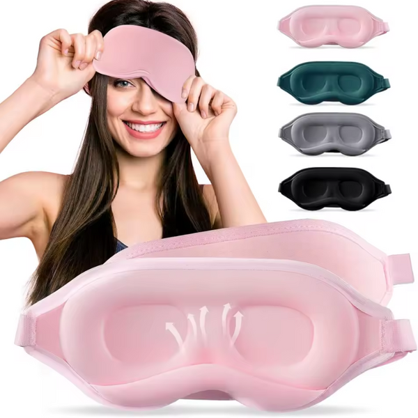 Slaapmasker met Ergonomisch en Ademend Design
