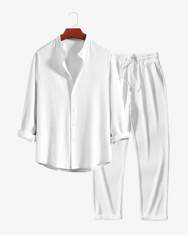 Men’s Two-Piece Set – Premium Black