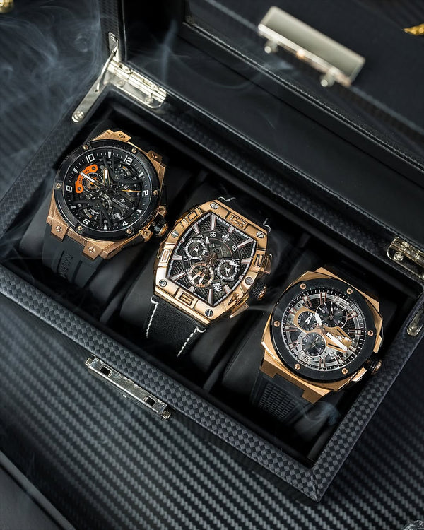 Ralph Christian 3‑Piece Watch Set [ EXCLUSIVE PROMOTION ]