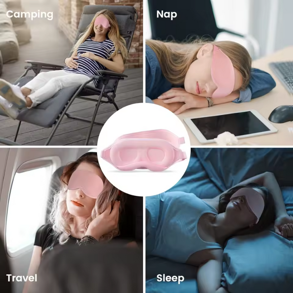 Slaapmasker met Ergonomisch en Ademend Design