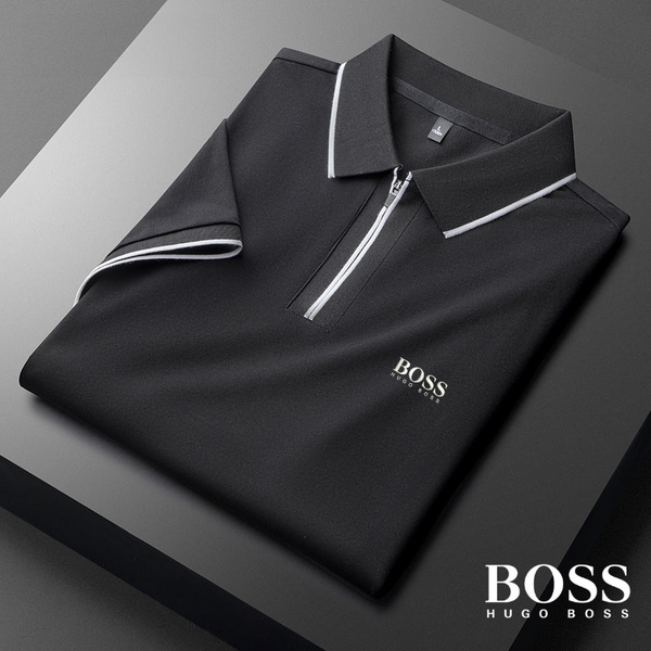 Воsѕ - Cotton Silk Polo Shirt