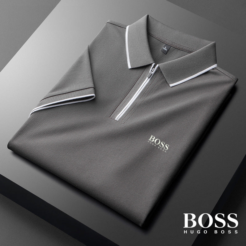 Воsѕ - Cotton Silk Polo Shirt