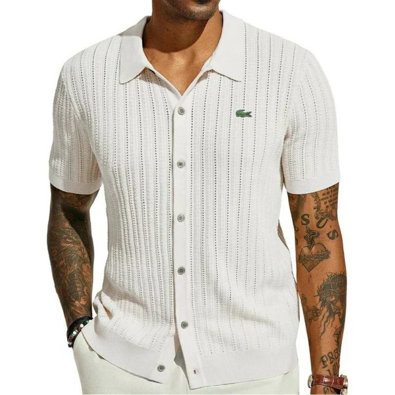 Lасоѕtе™ Refined Knitted Polo Shirt