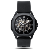 The Avalon Black + Grey Camo Strap