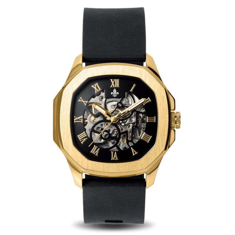 The Avalon Gold + Gold Mesh Strap