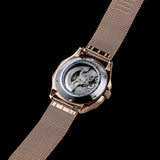 The Avalon Rose Gold + Rose Gold Mesh Strap