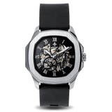 The Avalon Silver + Silver Mesh Strap