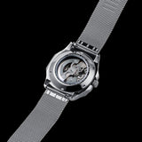The Avalon Silver + Silver Mesh Strap