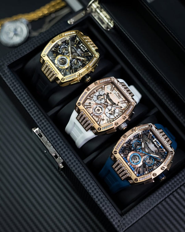 Ralph Christian 3‑Piece Watch Set [ EXCLUSIVE PROMOTION ]