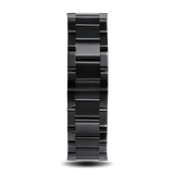 Prague Skeleton Automatic Deluxe - Black + Black Link Strap