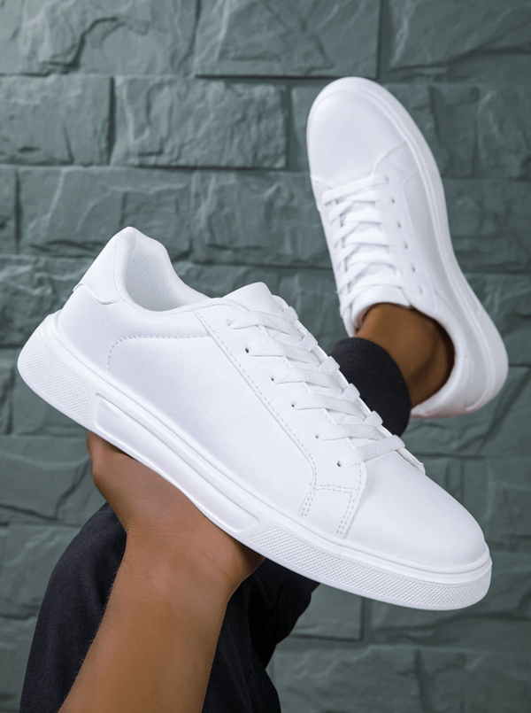 Essential Sneaker – White | Classic & Versatile