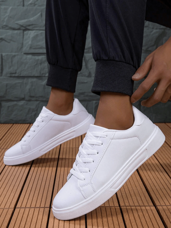 Essential Sneaker – White | Classic & Versatile