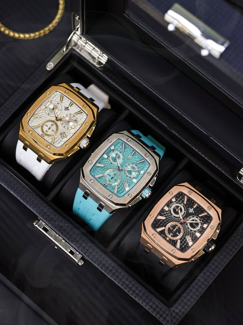 Ralph Christian 3‑Piece Watch Set [ EXCLUSIVE PROMOTION ]