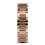 Prague Skeleton Automatic Deluxe - Rose Gold + Rose Gold Link Strap