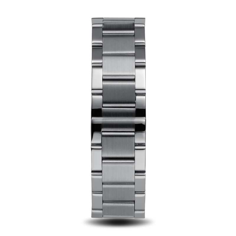 Prague Skeleton Automatic Deluxe - Silver + Silver Link Strap