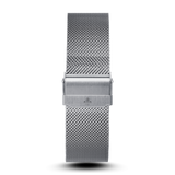 The Avalon Silver + Silver Mesh Strap