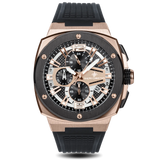 The Entourage Chrono - Rose Gold & Black
