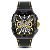 The Intrepid Chronograph - Black and Yellow