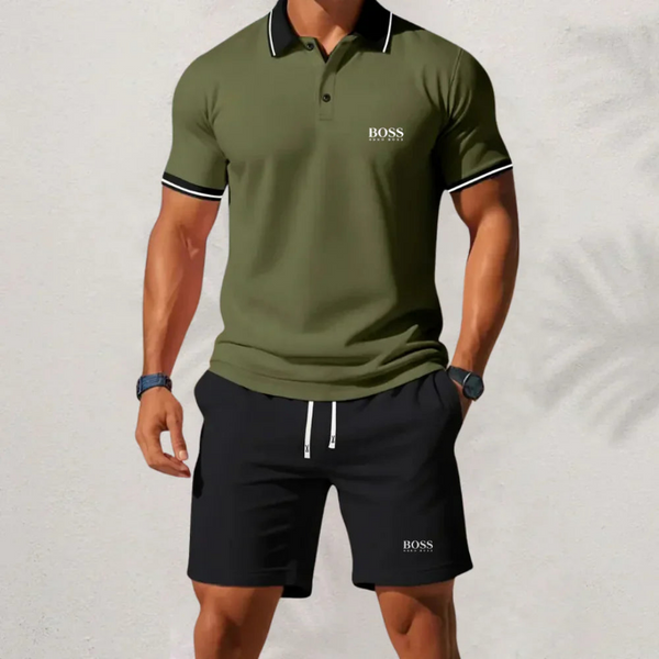 Нugо Воѕѕ Set 2025 – Shirt & Shorts for Men