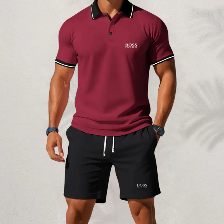 Нugо Воѕѕ Set 2025 – Shirt & Shorts for Men