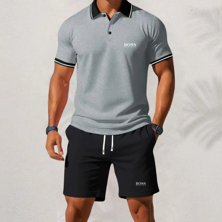 Нugо Воѕѕ Set 2025 – Shirt & Shorts for Men